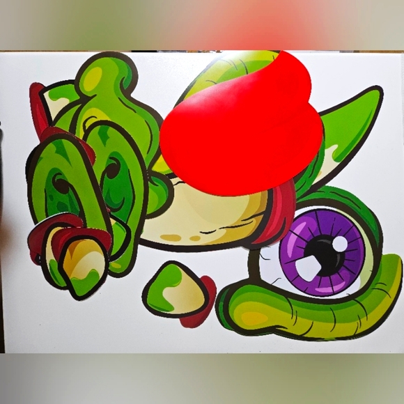 Halloween Trunk or Treat Decorations Kit - Scary Monster Face - Picture 6 of 8